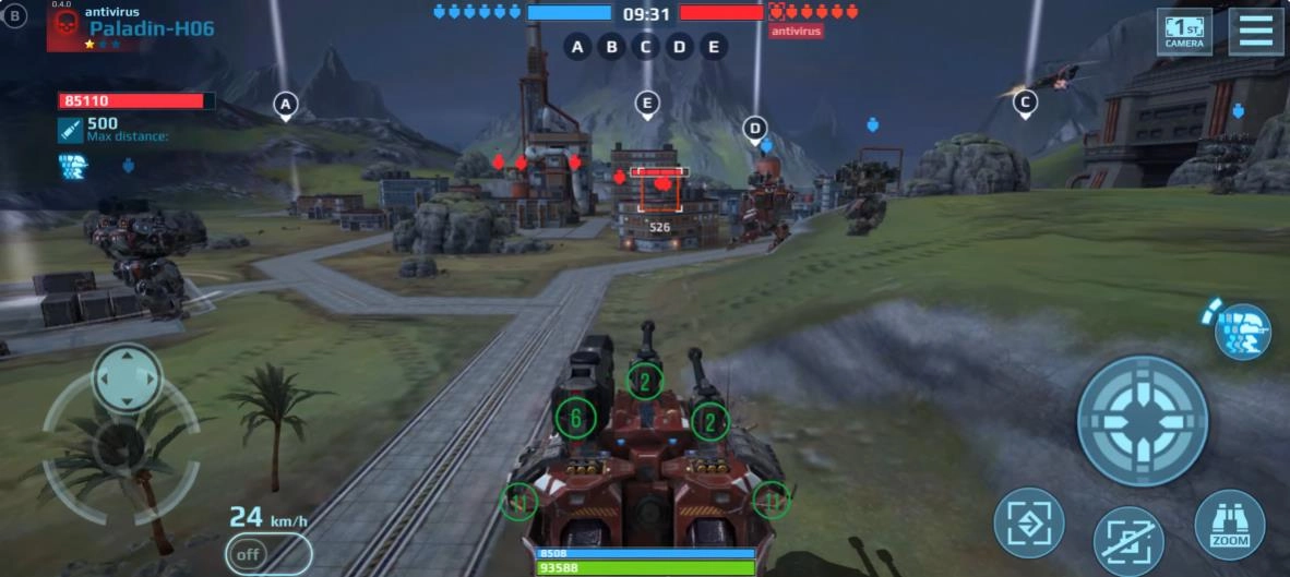 机器人战争机甲战斗