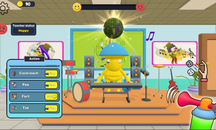 怪兽学生校园整蛊