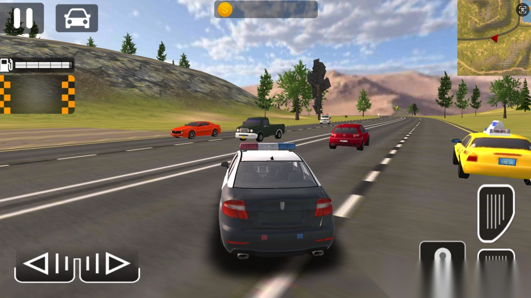 城市警车追击模拟