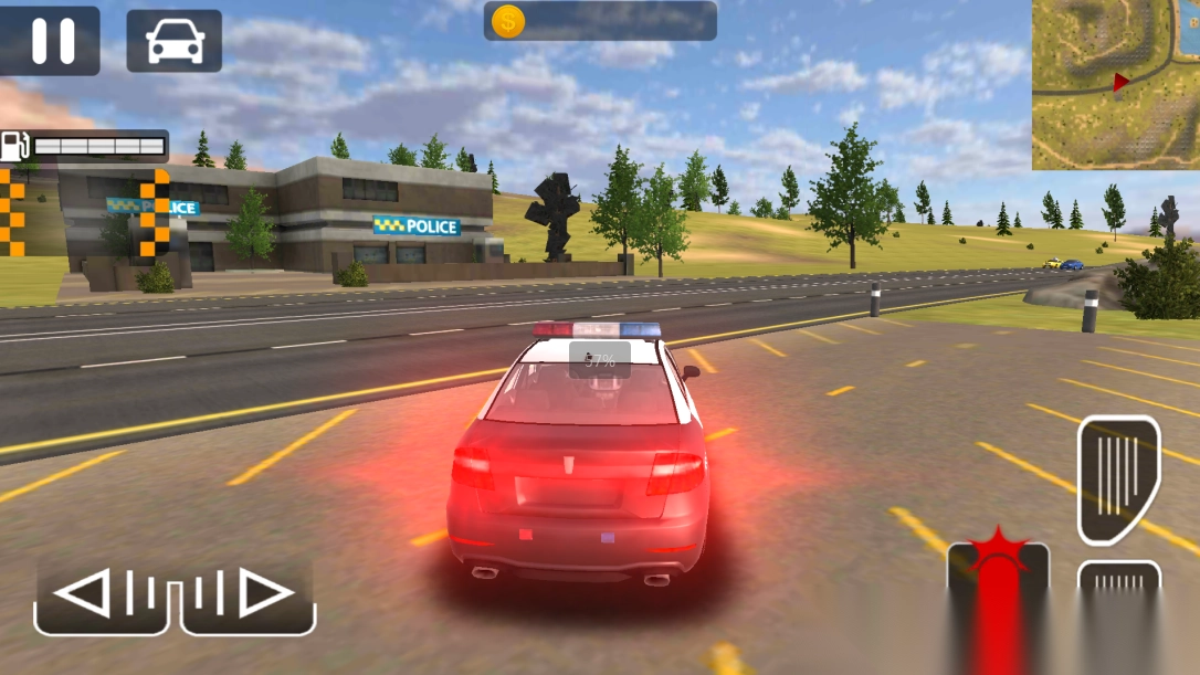 城市警车追击模拟