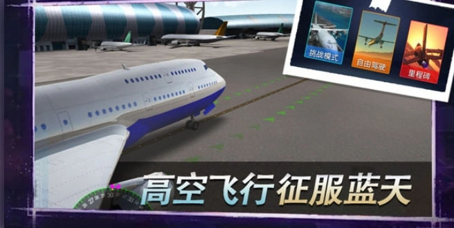 真实飞机飞行驾驶