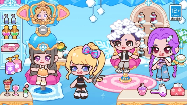 皮皮的冰雪梦幻小镇