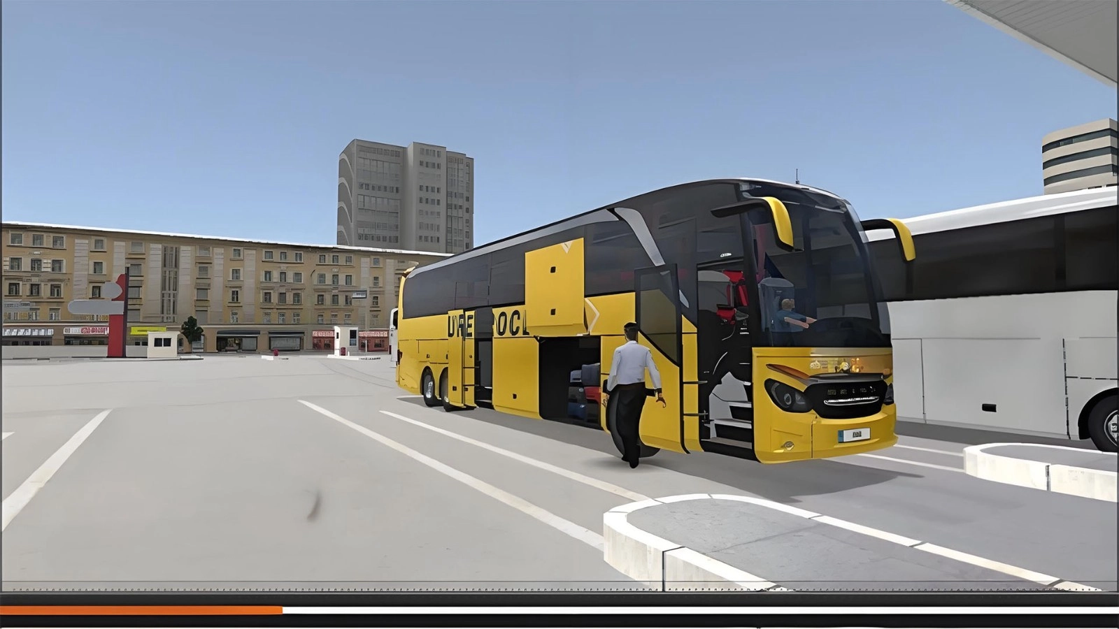 模拟老司机客车驾驶