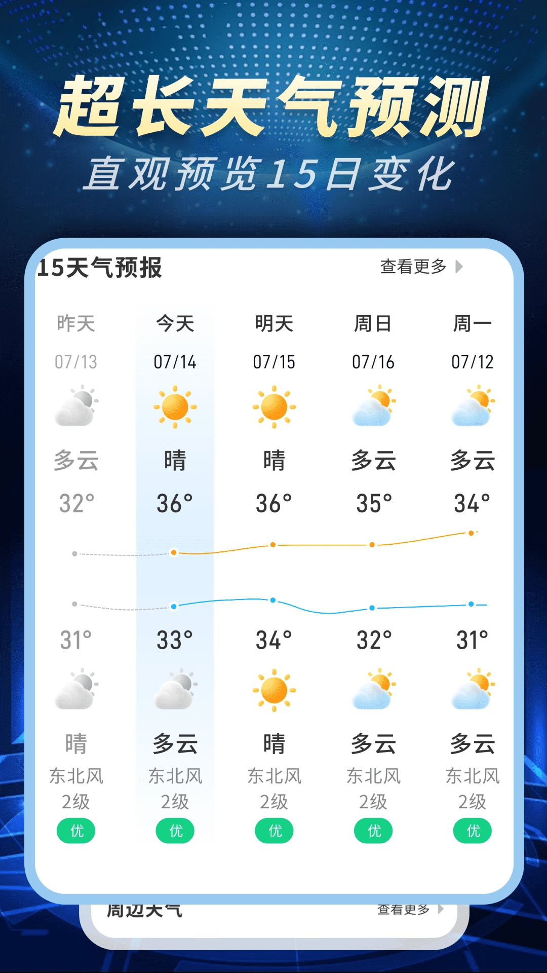 精准卫星天气通图1