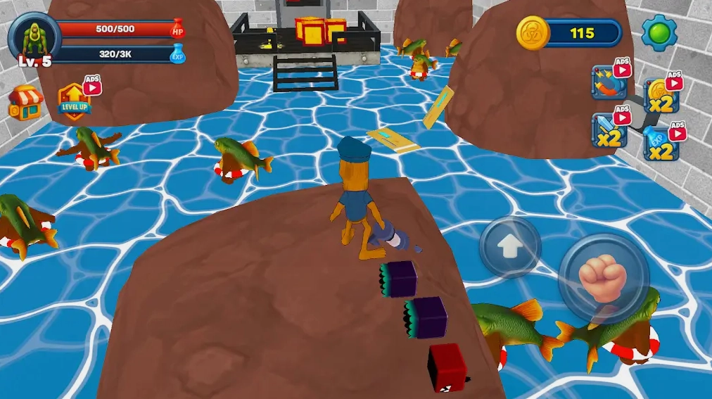 OBBY跑酷实验室大逃亡图2