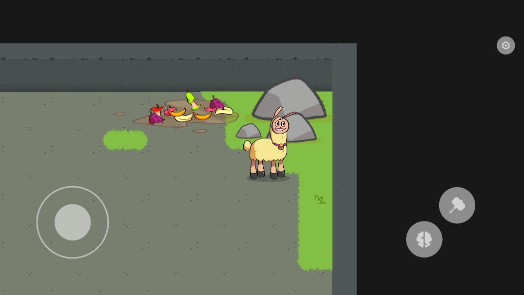 饥饿的拉姆动物模拟器