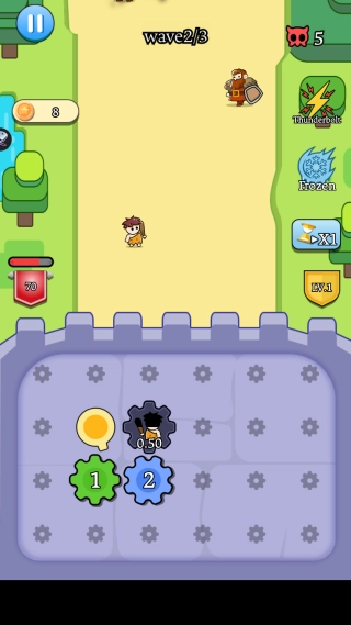 齿轮冲突战斗保卫城堡