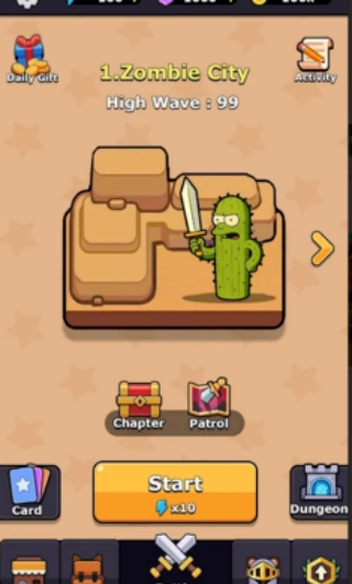 怪兽乱斗背包合成防御战