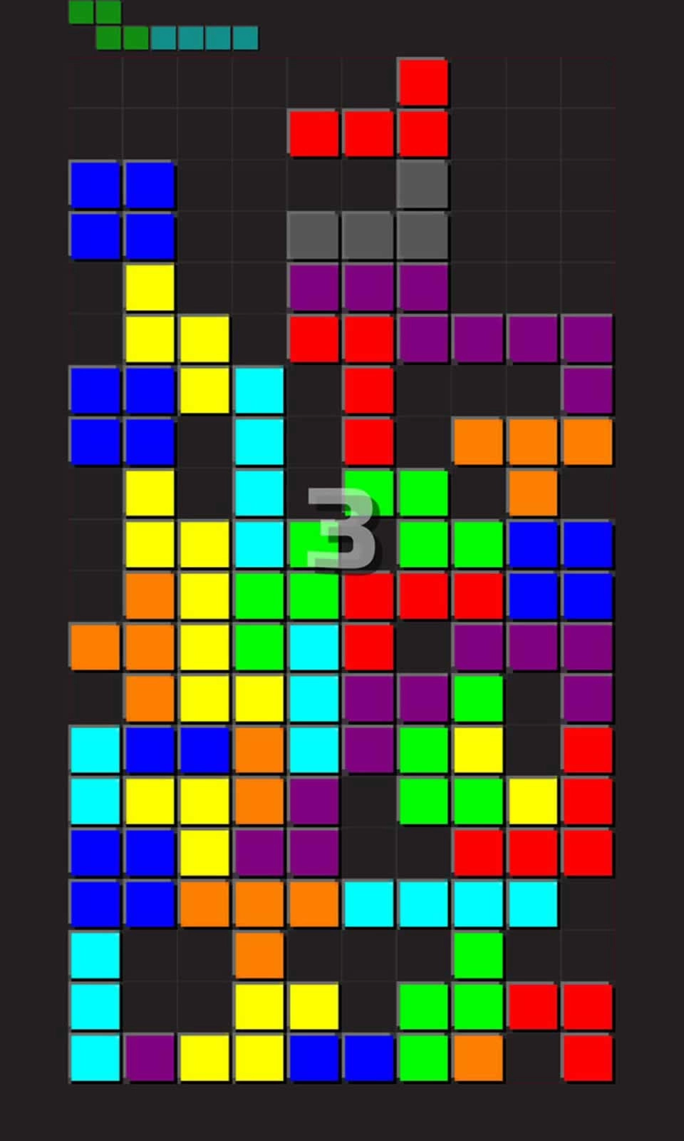 单手俄罗斯方块