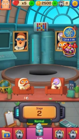 玛卡和罗尼Match3 LAB