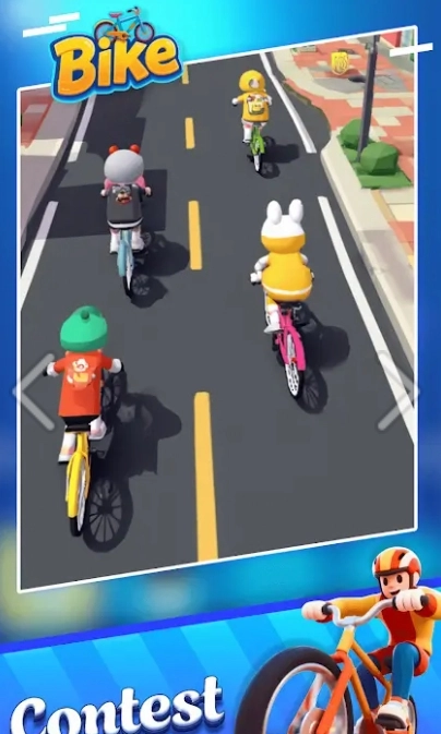 丛林穿越自行车竞速