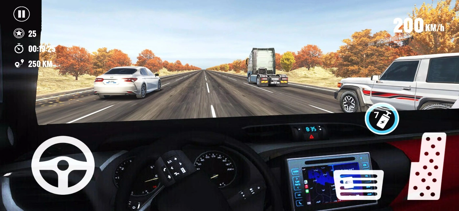 公路赛车交通速度