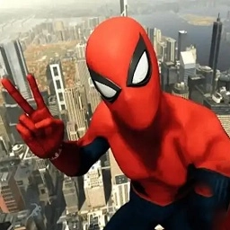 蜘蛛英雄飞天绳索