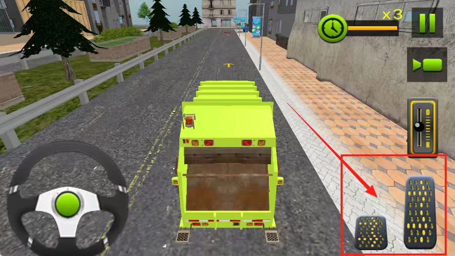 城市垃圾服务车