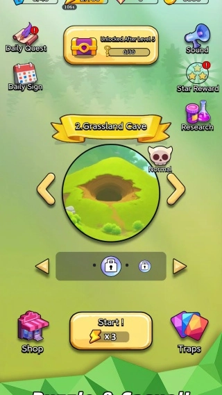 糖果果酱陷阱拼图