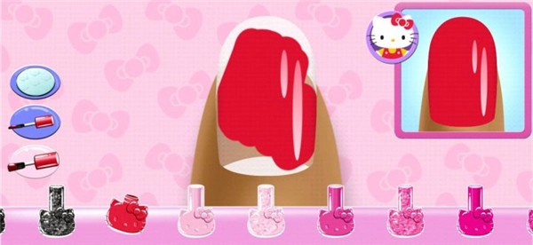 凯蒂猫美甲沙龙(2)