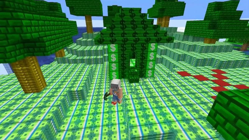 钞票空岛生存(2)