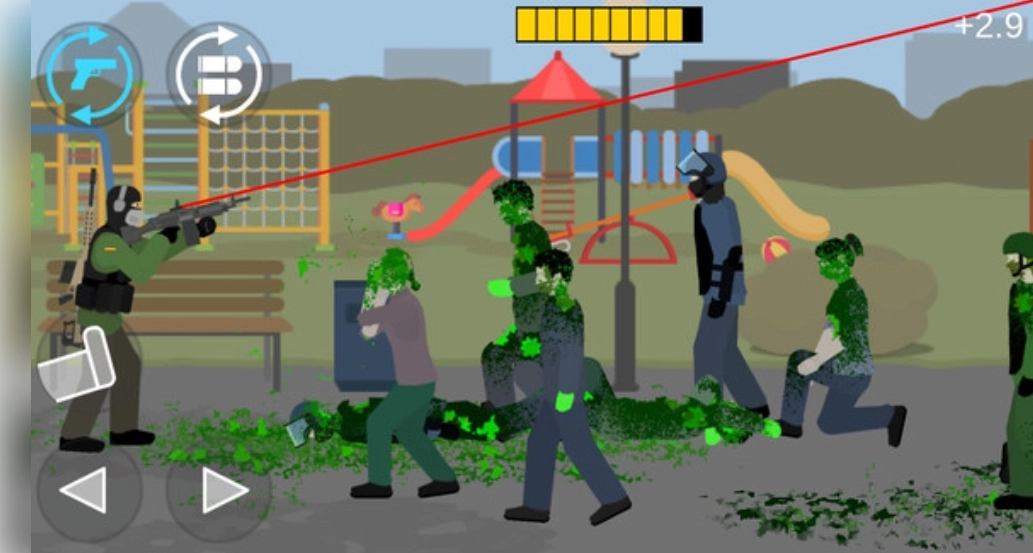 射杀平面僵尸图3