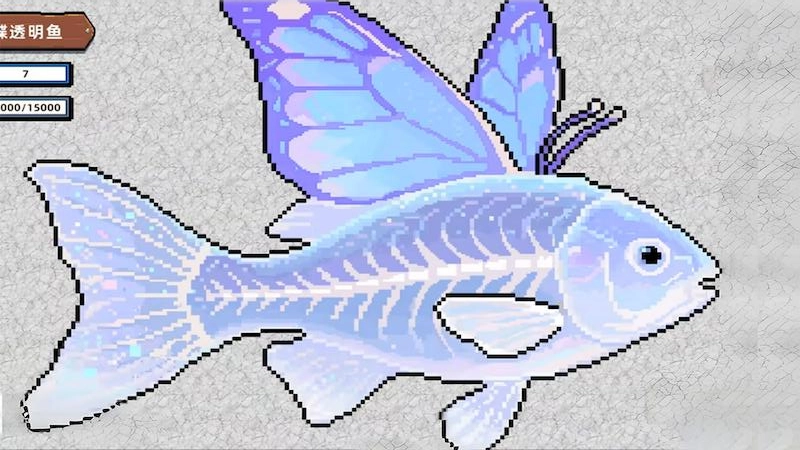 小人和小船刮鱼鳞