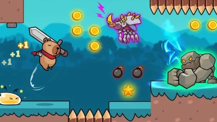 水豚的世界超级奔跑-图1