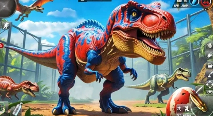 恐龙游戏家庭生活模拟截图3