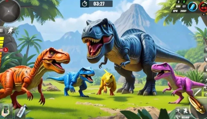 恐龙游戏家庭生活模拟截图4