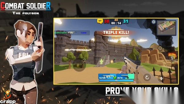 战斗士兵多边形手游官方版