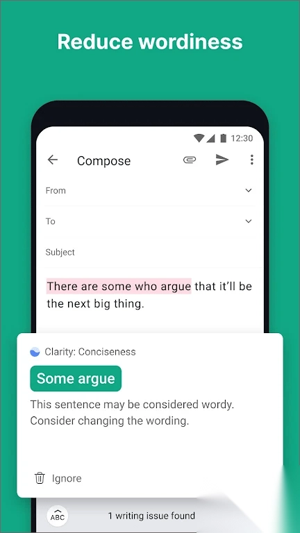 Grammarly苹果手机版图2
