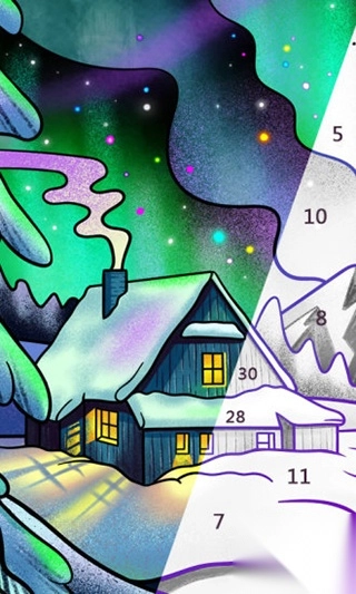 数字填色游戏图1