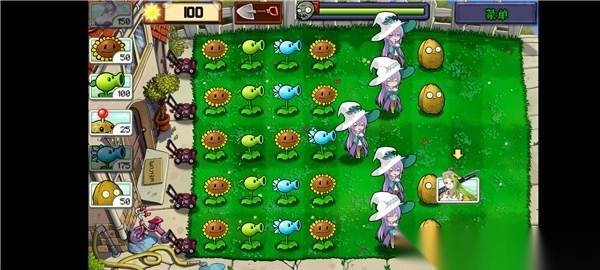 植物娘大战僵尸手机版