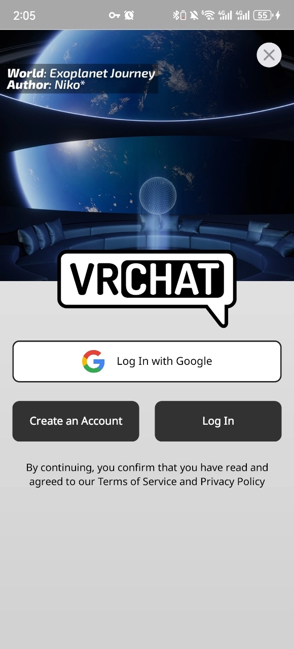 VRchat注册入口