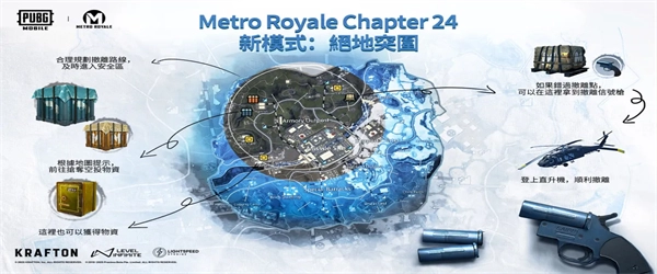 PUBGMOBILE绝地突围游玩须知！缩圈+空投，助你实现地铁逃生“财富自由”？！[图]