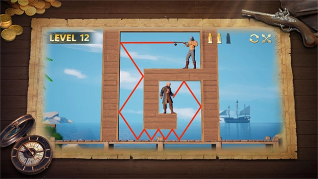 子弹射击金银岛之谜手机版(1)