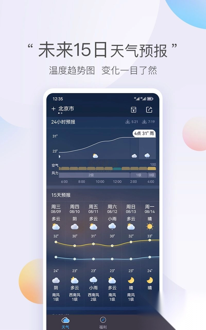 墨迹天气app安卓版最新-图2