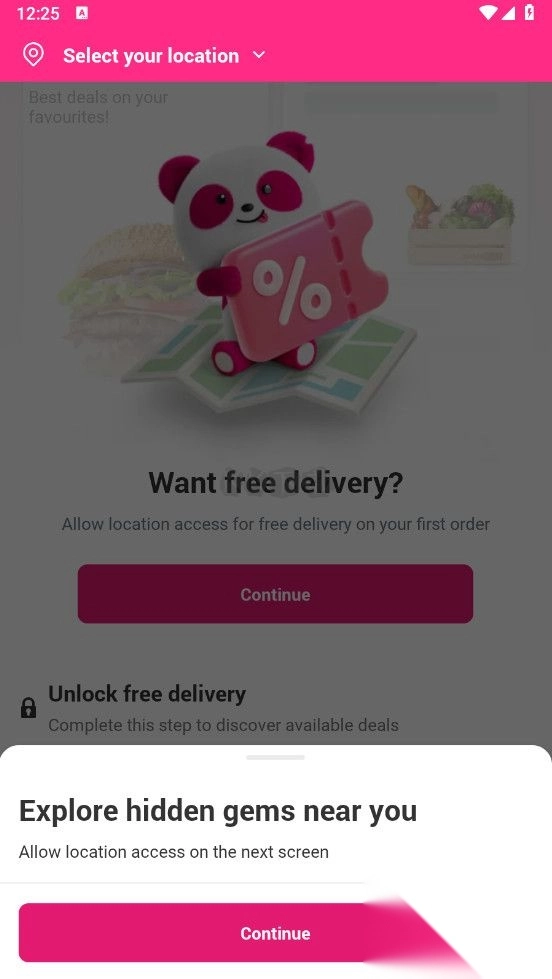 foodpanda安卓中文版图1