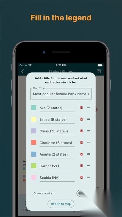 MapChart安卓版截图2