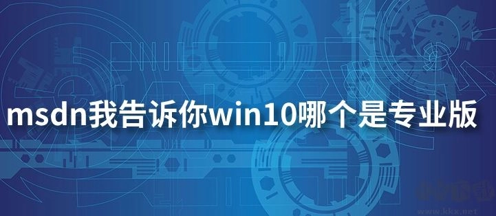 在MSDN我告诉你网站下载Win10，哪个版本是专业版呢
