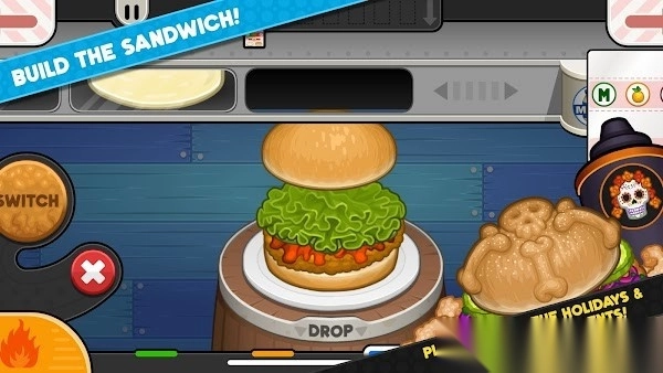 老爹炸鸡汉堡店