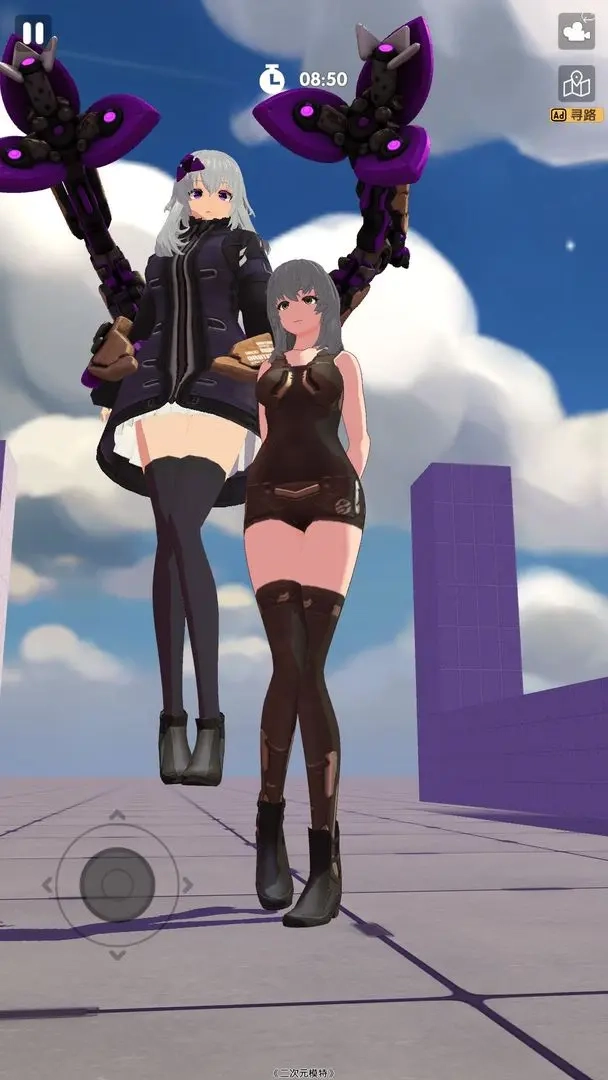 二次元动漫模特