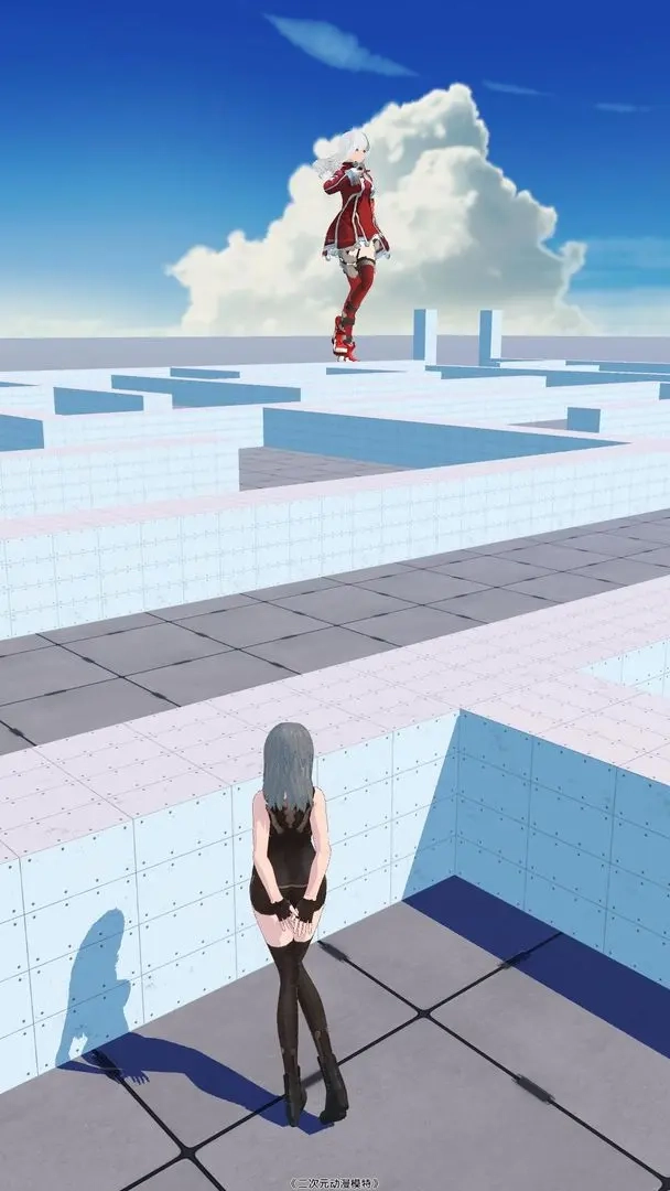 二次元动漫模特