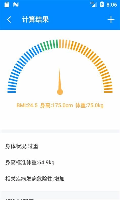 BMI指数计算器