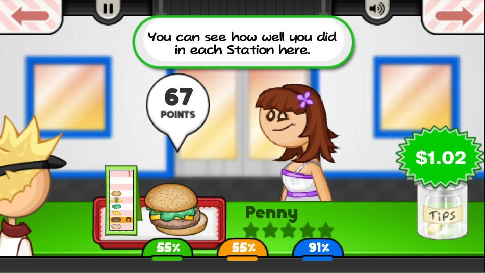 老爹汉堡店中文版