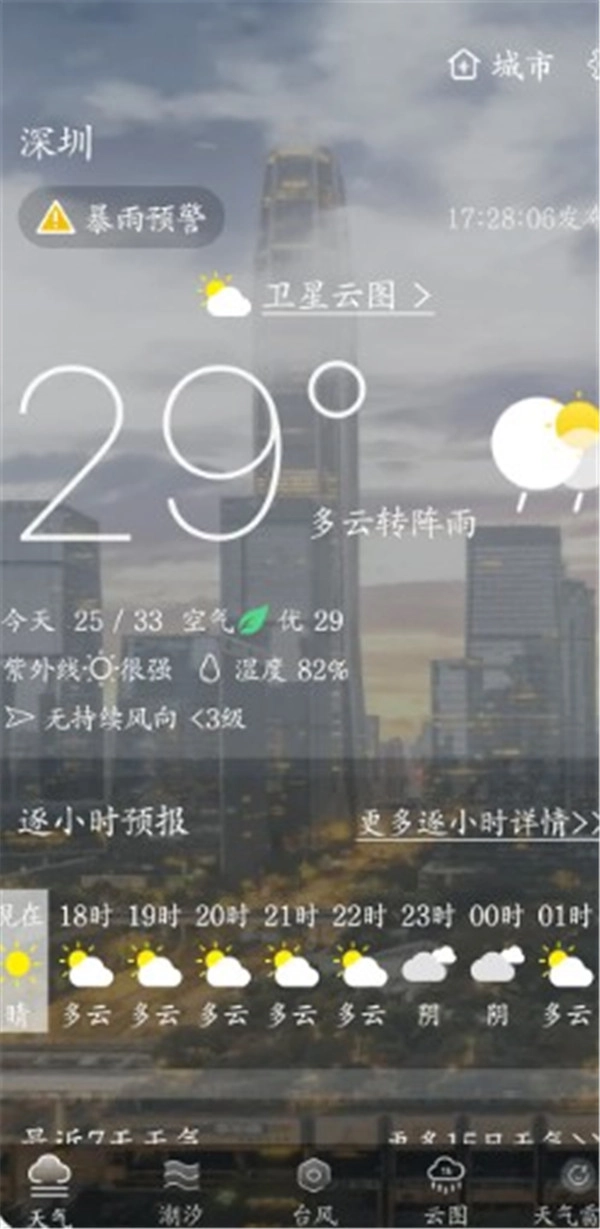 天气云图