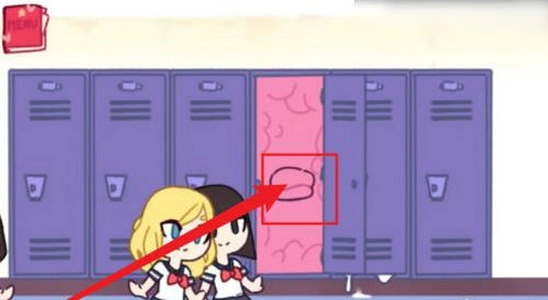 女子学校储物柜中文