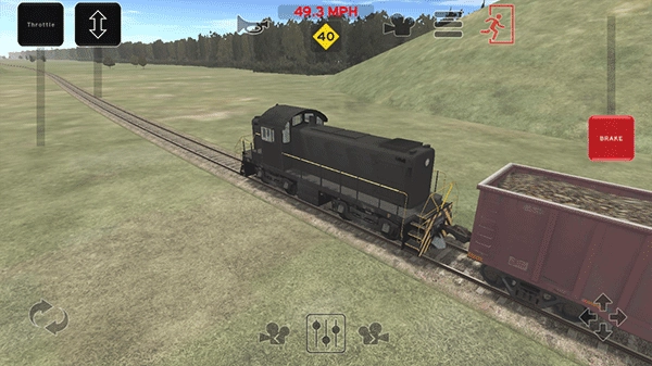 火车和铁路货场模拟器