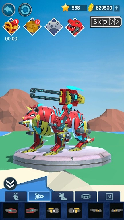 机械恐龙游戏版图3