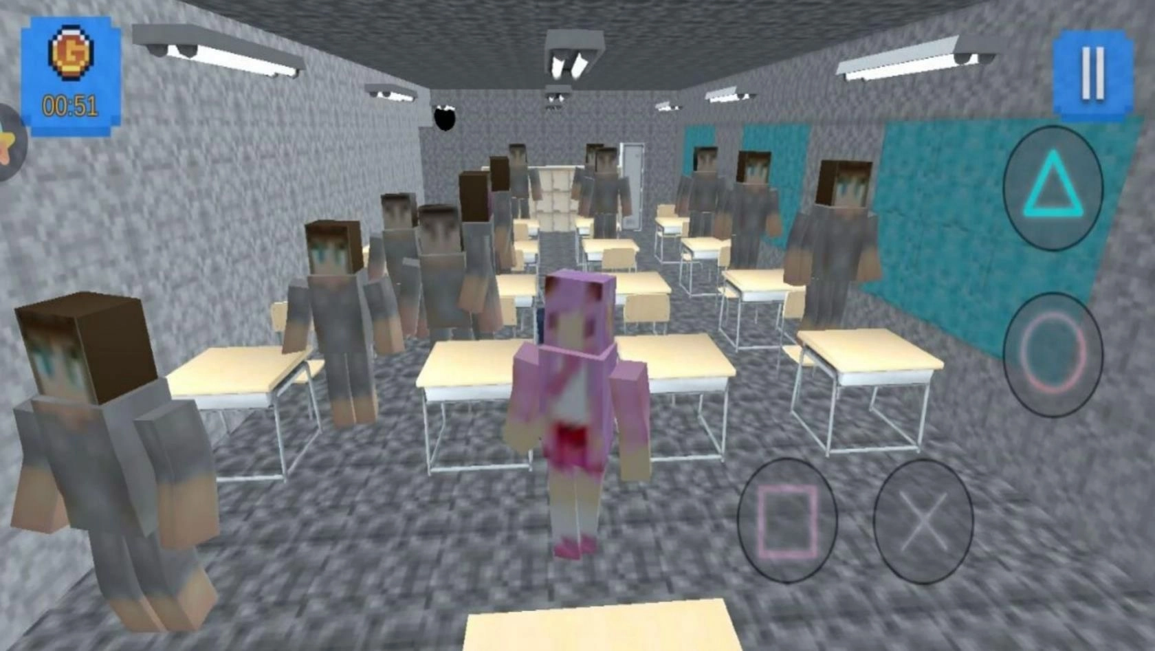 樱花校园像素生存游戏版图2