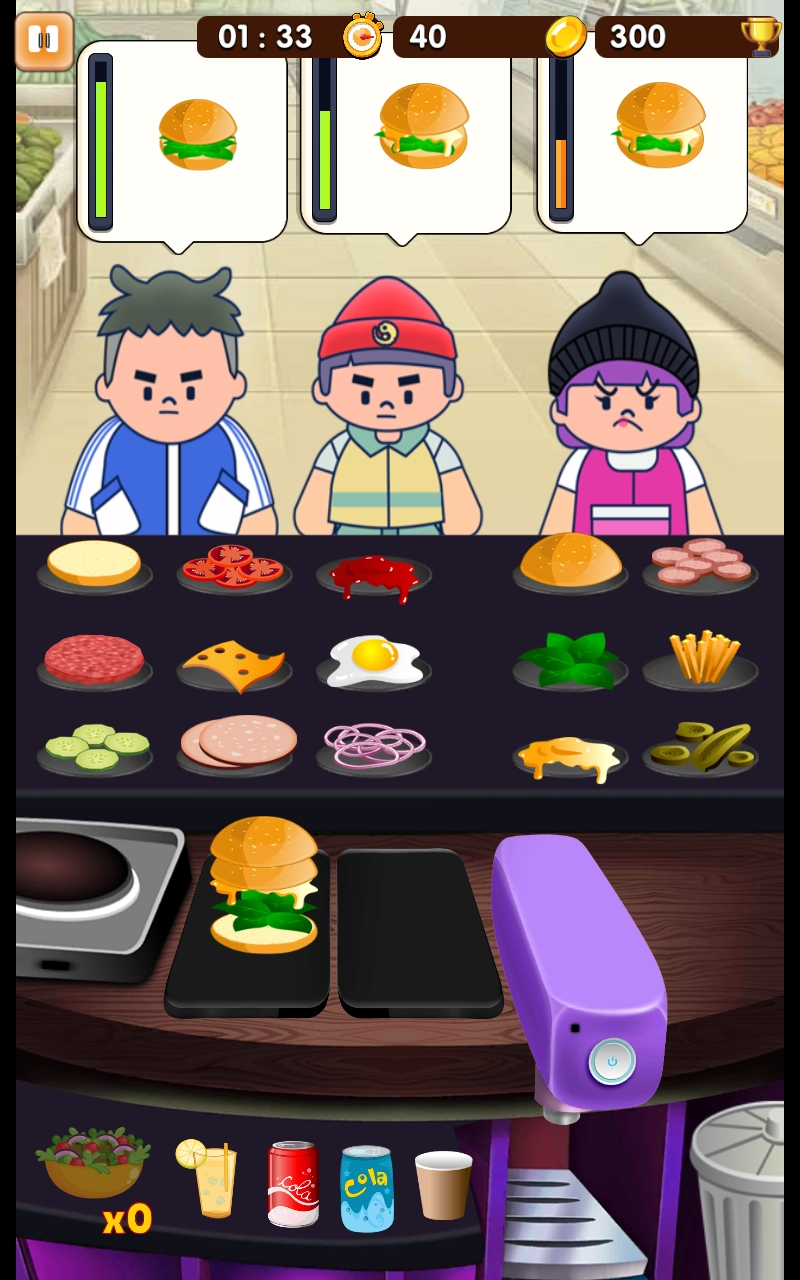 沙威玛汉堡店(4)