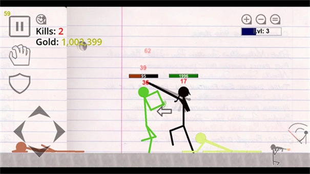 火柴人物理戰(zhàn)場截圖0