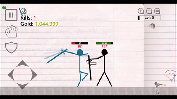 火柴人物理戰(zhàn)場截圖1